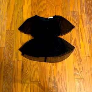 Sparkly Black Night Out Shirt